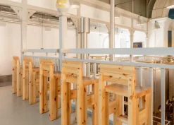 Vaarnii 001 bar stool, 76 cm, pine