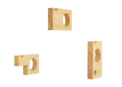 Vaarnii 010 Circle Vertical wall hook, pine