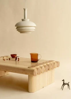 Vaarnii 004 coffee table, pine