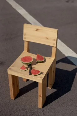 Vaarnii 001 dining chair, pine