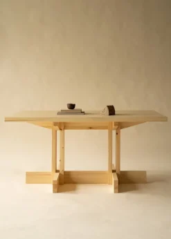 Vaarnii 001 dining table, rectangular, 200 cm, pine