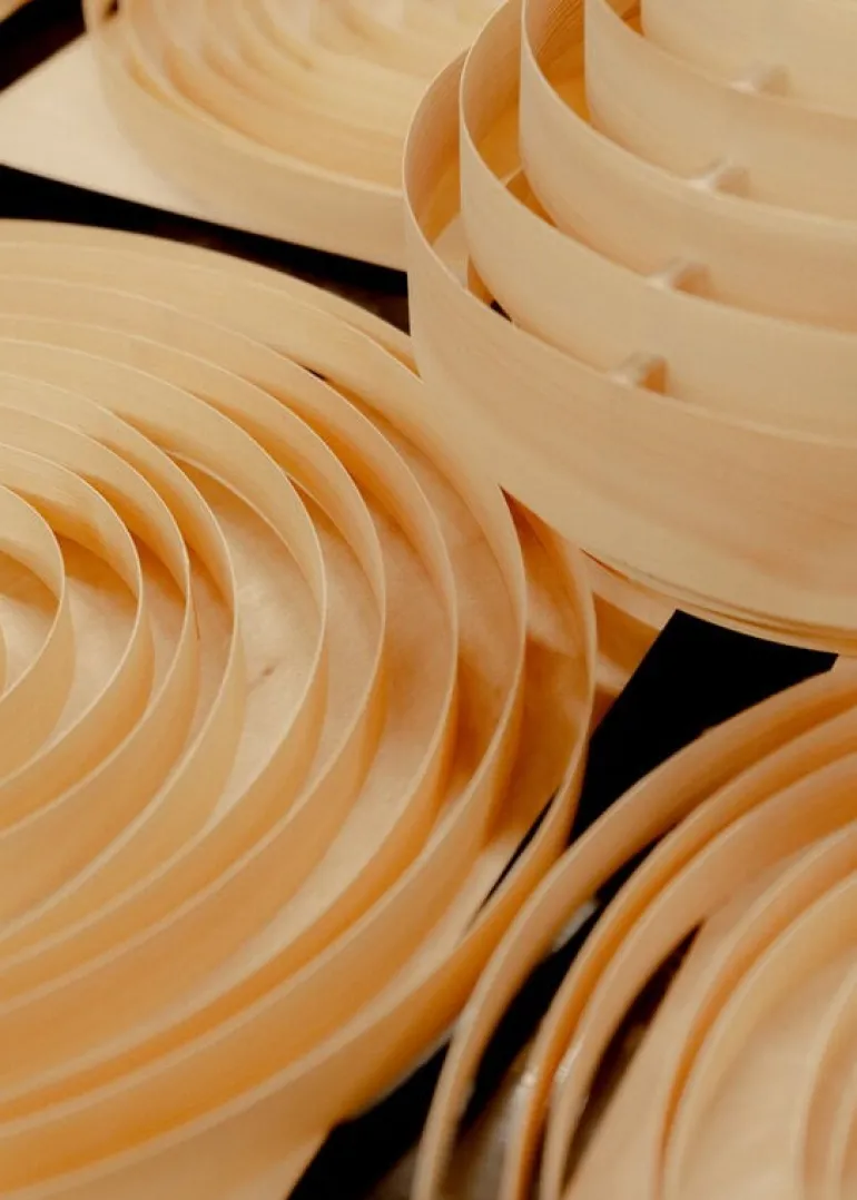 Vaarnii 1005 Hans ceiling lamp, 55 cm, pine