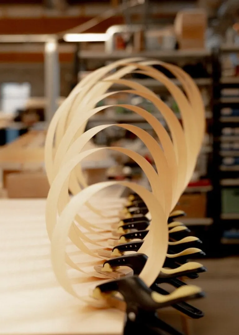 Vaarnii 1005 Hans ceiling lamp, 55 cm, pine