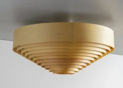 Vaarnii 1005 Hans ceiling lamp, 55 cm, pine