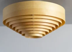 Vaarnii 1005 Hans ceiling lamp, 42 cm, pine