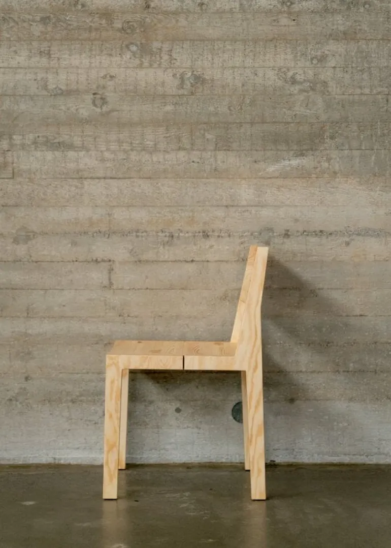 Vaarnii 016 Maasto dining chair, pine