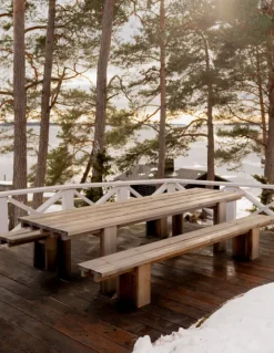 Vaarnii 013 Osa outdoor bench, 270 cm, pine