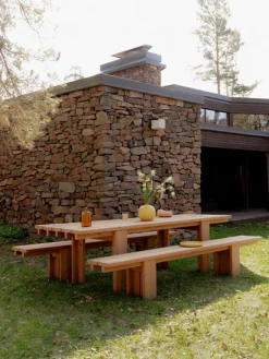 Vaarnii 013 Osa outdoor bench, 270 cm, pine