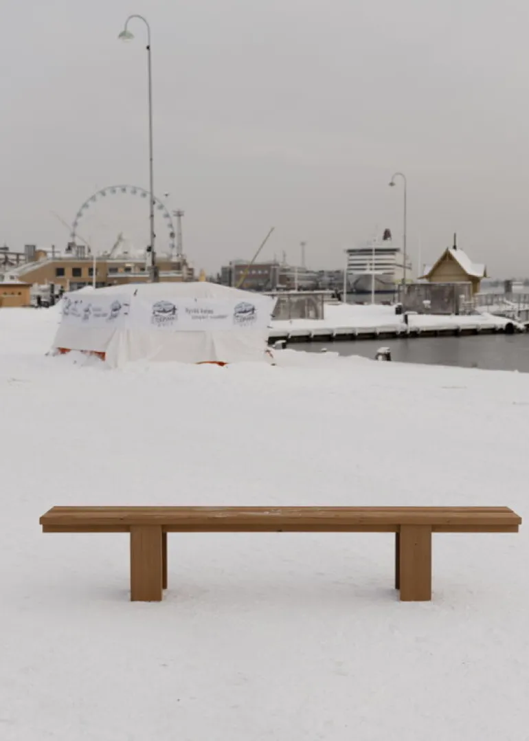 Vaarnii 013 Osa outdoor bench, 270 cm, pine