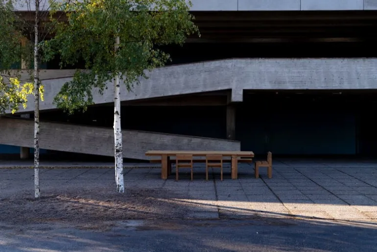 Vaarnii 013 Osa outdoor bench, 270 cm, pine