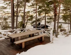 Vaarnii 013 Osa outdoor dining table, 270 cm, pine