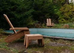 Vaarnii 015 Peace outdoor foot stool, pine