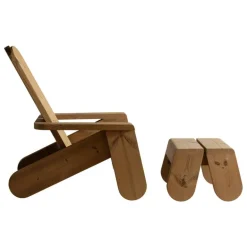 Vaarnii 015 Peace outdoor foot stool, pine