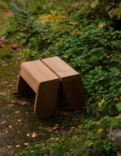 Vaarnii 015 Peace outdoor foot stool, pine