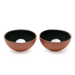 Vaidava Ceramics Earth bowl 0,4 L, moss green