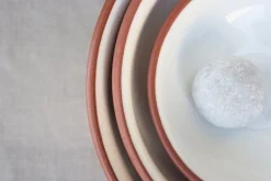 Vaidava Ceramics Earth bowl 3 L, white