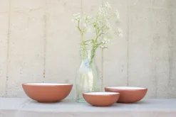 Vaidava Ceramics Earth bowl 3 L, white