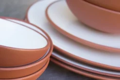 Vaidava Ceramics Earth bowl 1 L, white