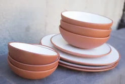 Vaidava Ceramics Earth bowl 1 L, white