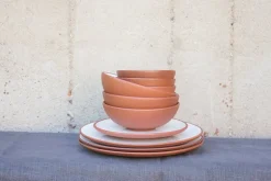 Vaidava Ceramics Earth bowl 1 L, white