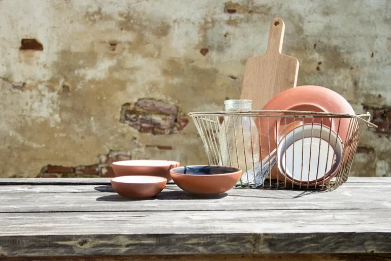 Vaidava Ceramics Earth bowl 1 L, white