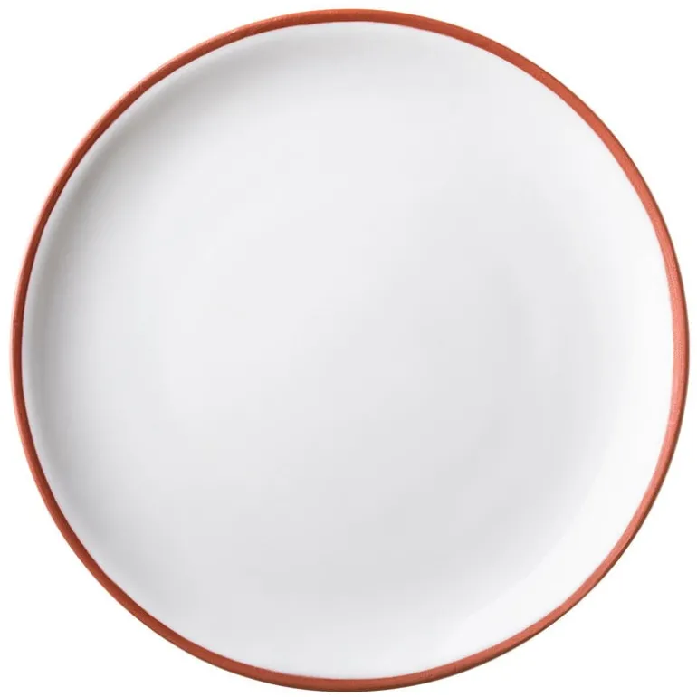 Vaidava Ceramics Earth dinner plate 26,5 cm, white