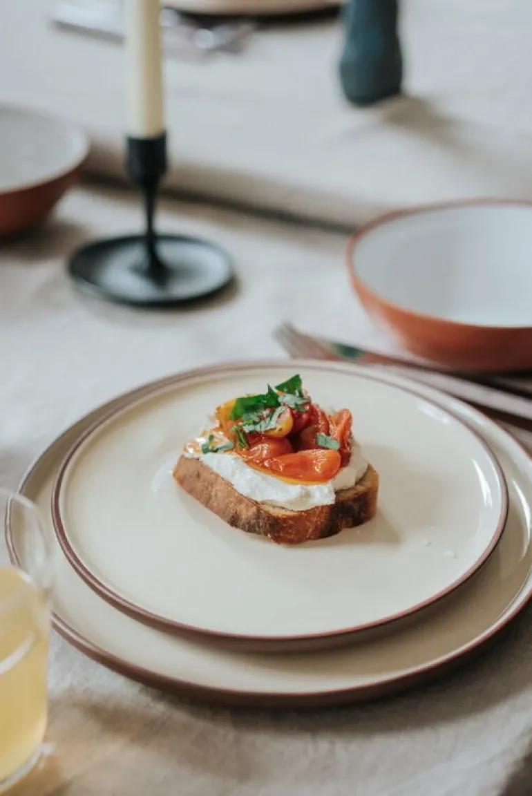 Vaidava Ceramics Earth Raw bowl, 0,6 L, brown - beige