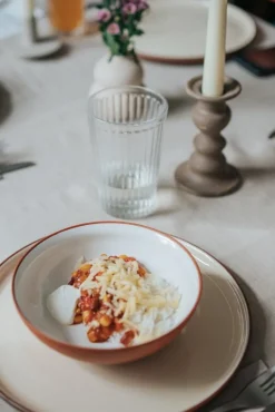 Vaidava Ceramics Earth Raw bowl, 0,6 L, brown - beige