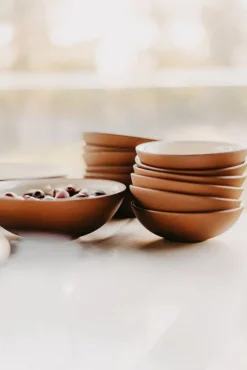 Vaidava Ceramics Earth Raw bowl, 0,6 L, brown - beige