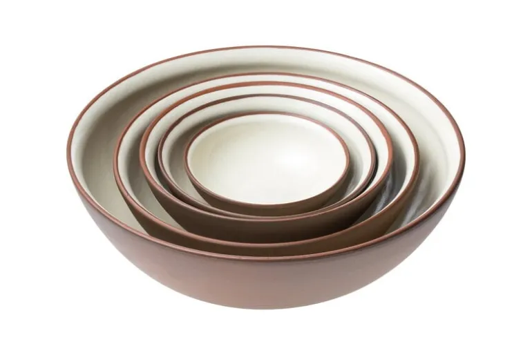 Vaidava Ceramics Earth Raw bowl, 0,6 L, brown - beige