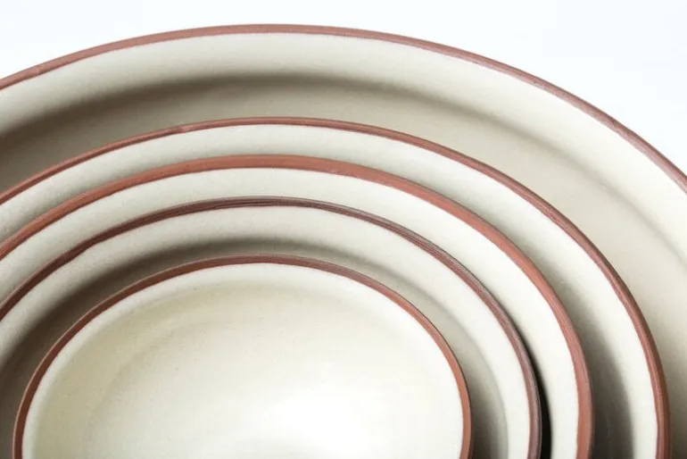 Vaidava Ceramics Earth Raw bowl, 0,6 L, brown - beige