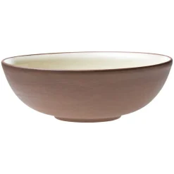 Vaidava Ceramics Earth Raw bowl, 2 L, brown - beige