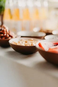 Vaidava Ceramics Earth Raw bowl, 2 L, brown - beige