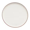 Vaidava Ceramics Earth Raw plate, 22 cm, brown - beige