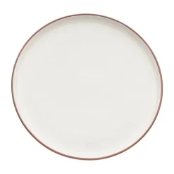 Vaidava Ceramics Earth Raw plate, 22 cm, brown - beige