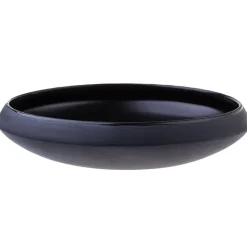 Vaidava Ceramics Eclipse centrepiece bowl 38 cm, black