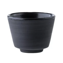 Vaidava Ceramics Eclipse espresso cup, set of 2, black