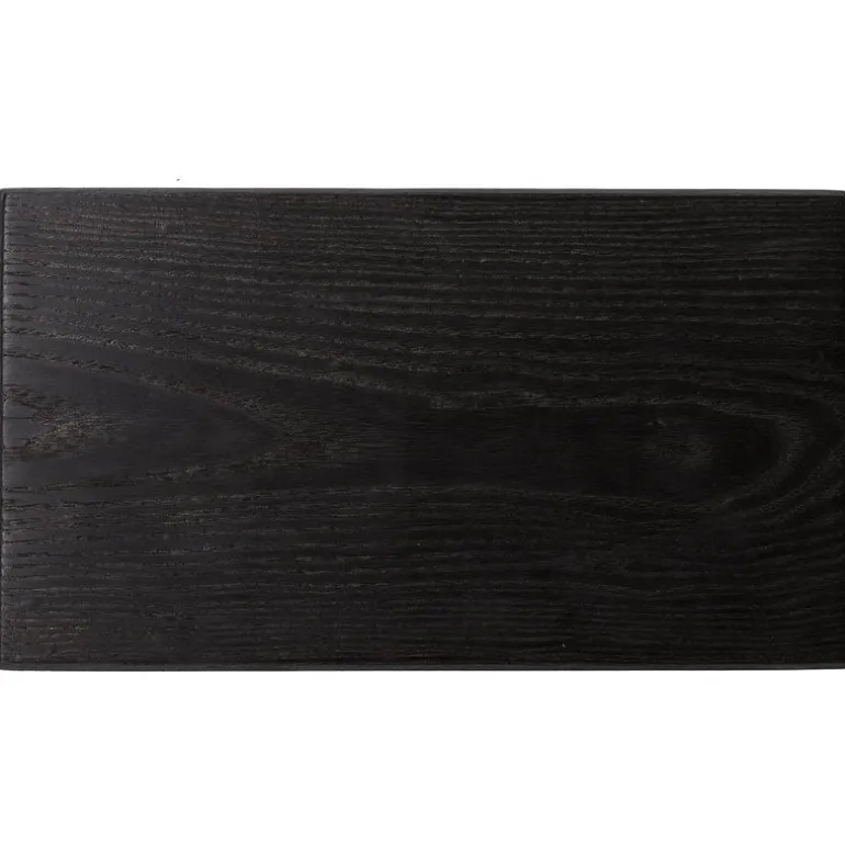 Vaidava Ceramics Eclipse serving platter, black ash