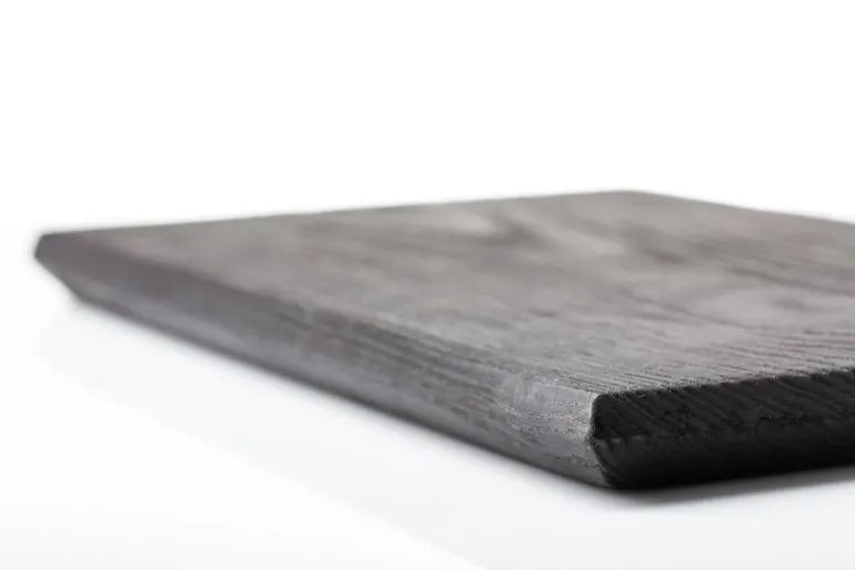 Vaidava Ceramics Eclipse serving platter, black ash