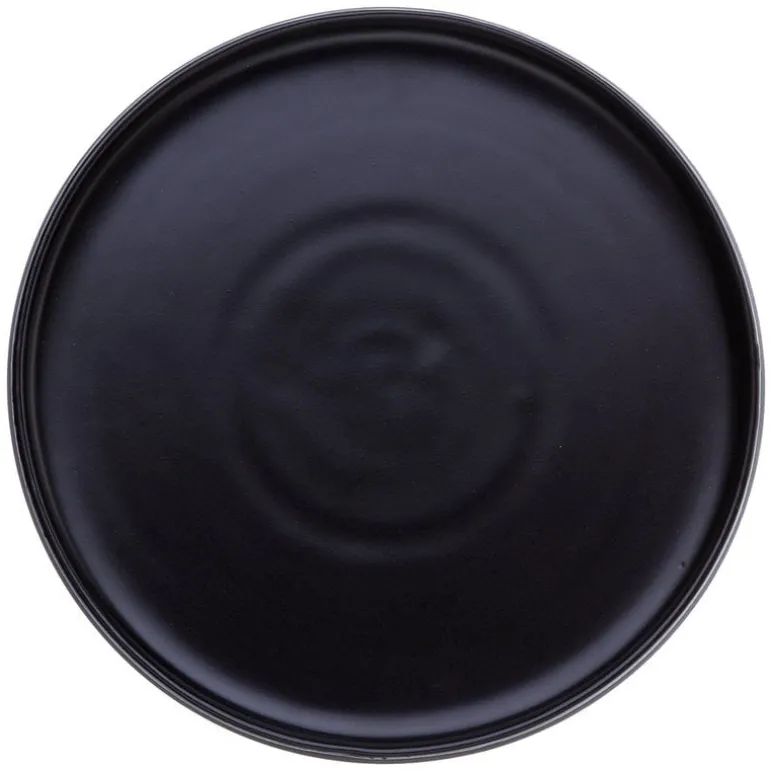 Vaidava Ceramics Eclipse dinner plate 34 cm, black