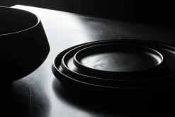 Vaidava Ceramics Eclipse dinner plate 34 cm, black