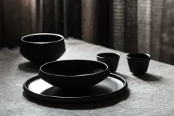 Vaidava Ceramics Eclipse dinner plate 34 cm, black