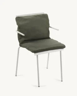 valerie_objects Aligned cushion, outdoor, L, grey