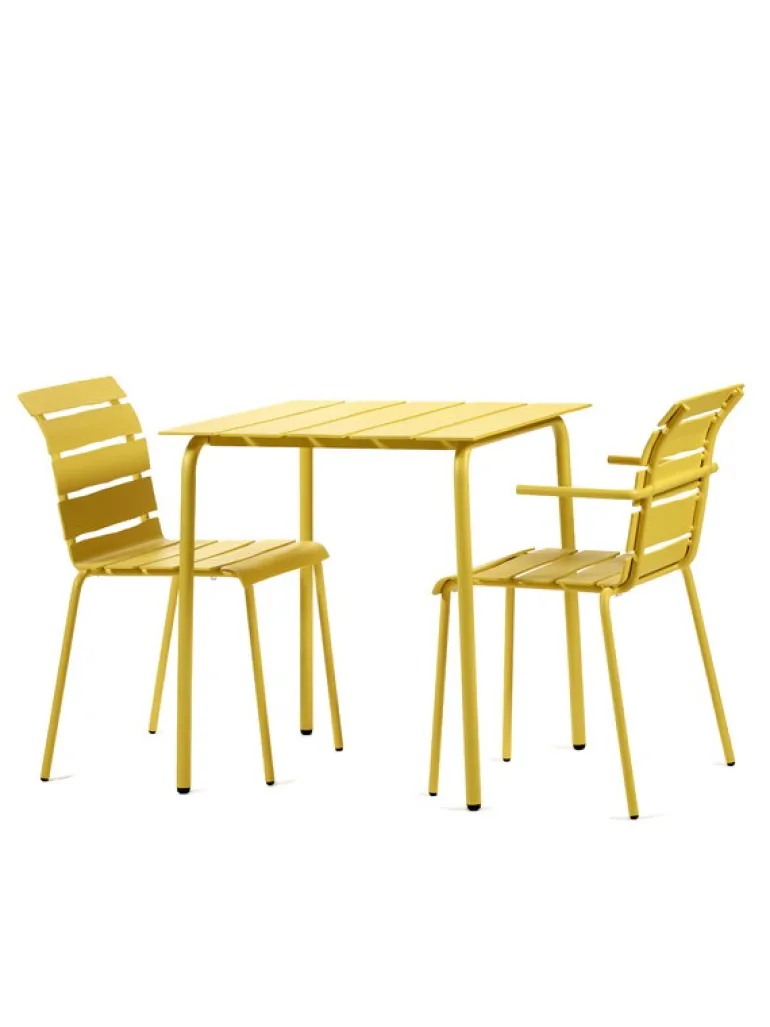 valerie_objects Aligned chair, yellow