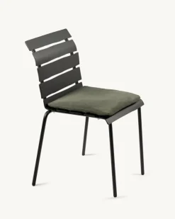 valerie_objects Aligned cushion, outdoor, S, grey