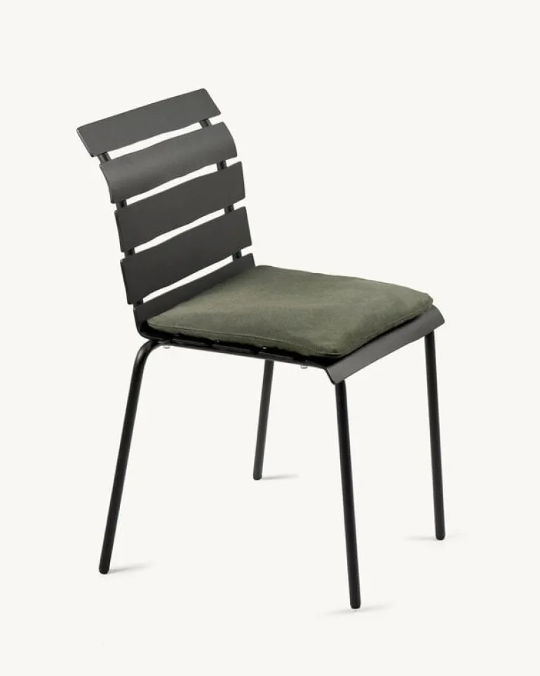 valerie_objects Aligned cushion, outdoor, S, grey