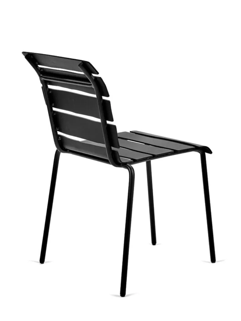valerie_objects Aligned chair, black