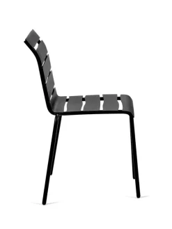 valerie_objects Aligned chair, black