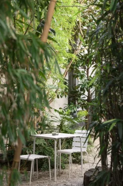 valerie_objects Aligned chair, off-white