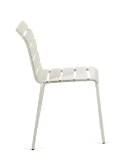 valerie_objects Aligned chair, off-white